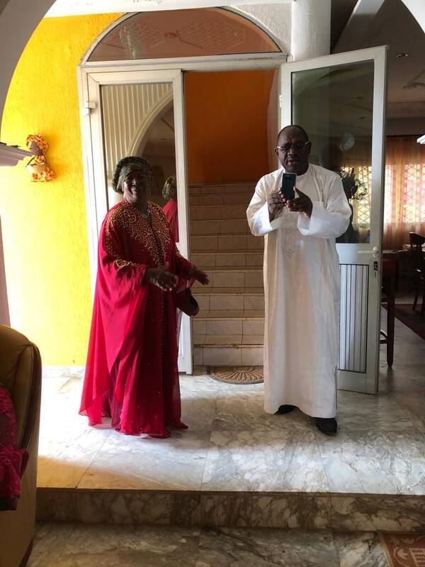 En mode selfie avec Foh — Douala